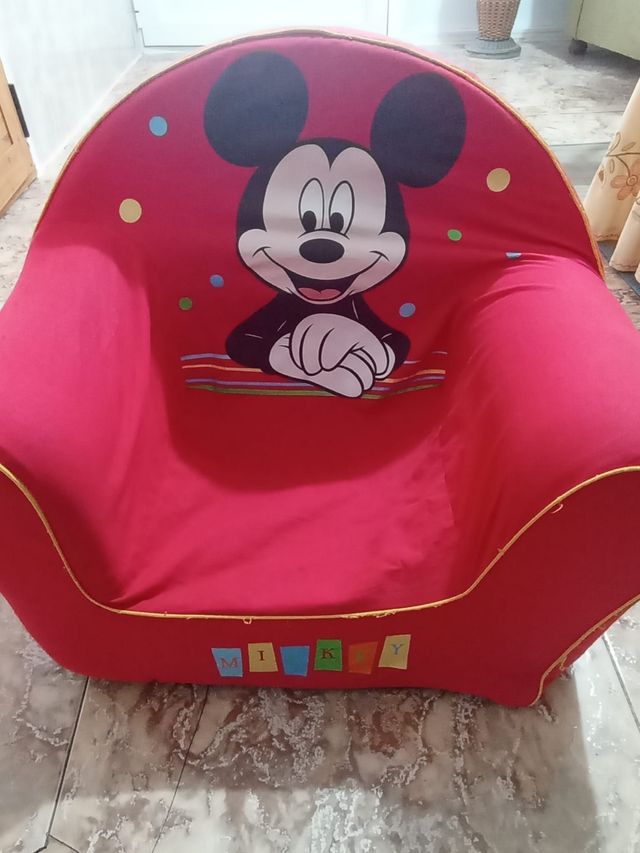 Sillón infantil mickey mouse