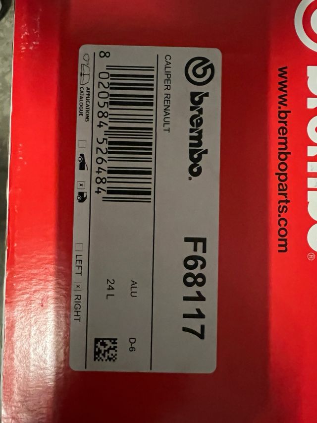 Caliper Renault trasero Brembo