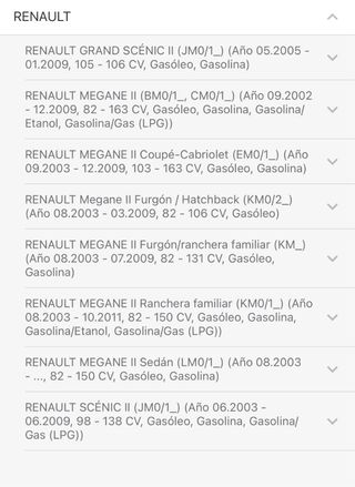 Caliper Renault trasero Brembo