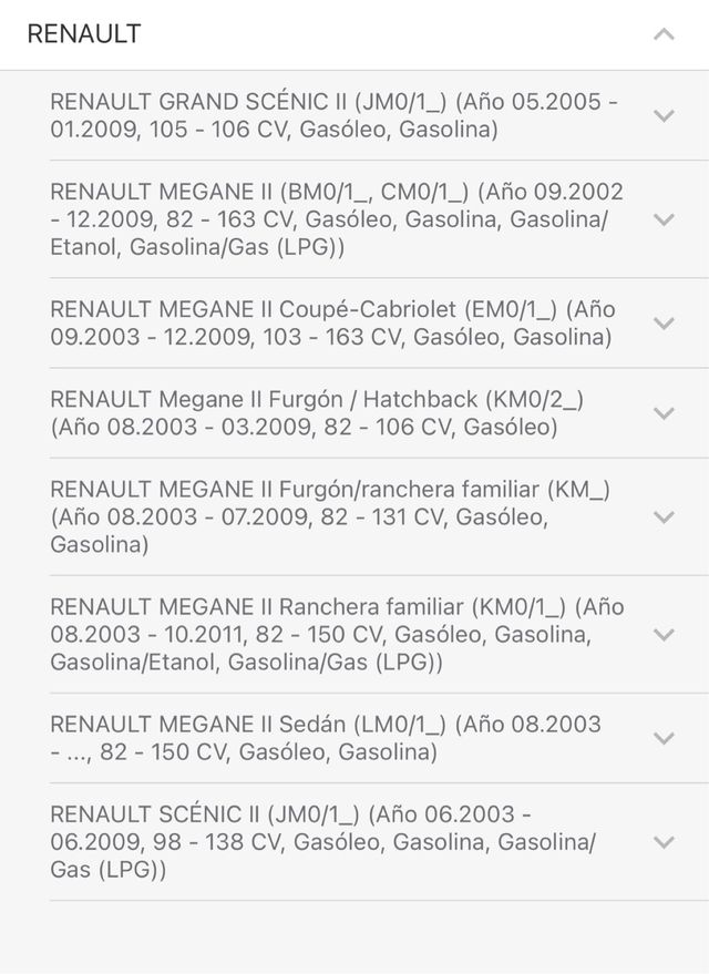 Caliper Renault trasero Brembo