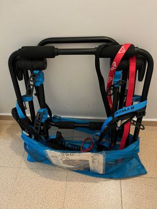 Portabicicletas portón trasero Btwin decathlon