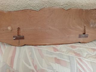 Percha antigua de madera