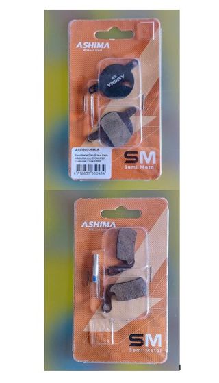 Pastilhas travão semi-metálicas compatível Magura