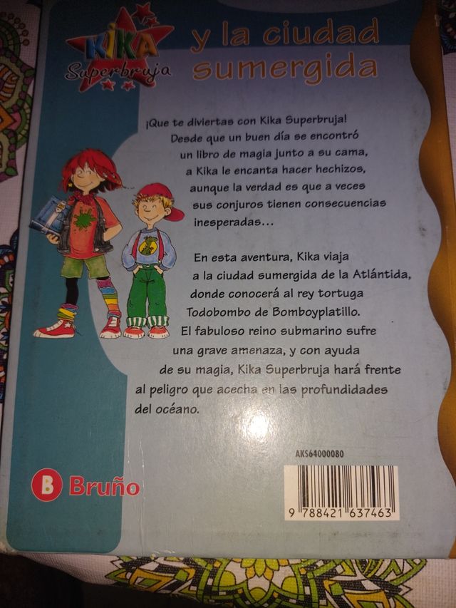 Kika superbruja y la ciudad sumergida