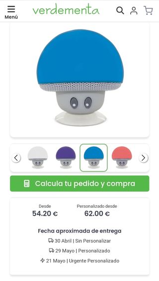 Altavoz Bluetooth Seta con Ventosa