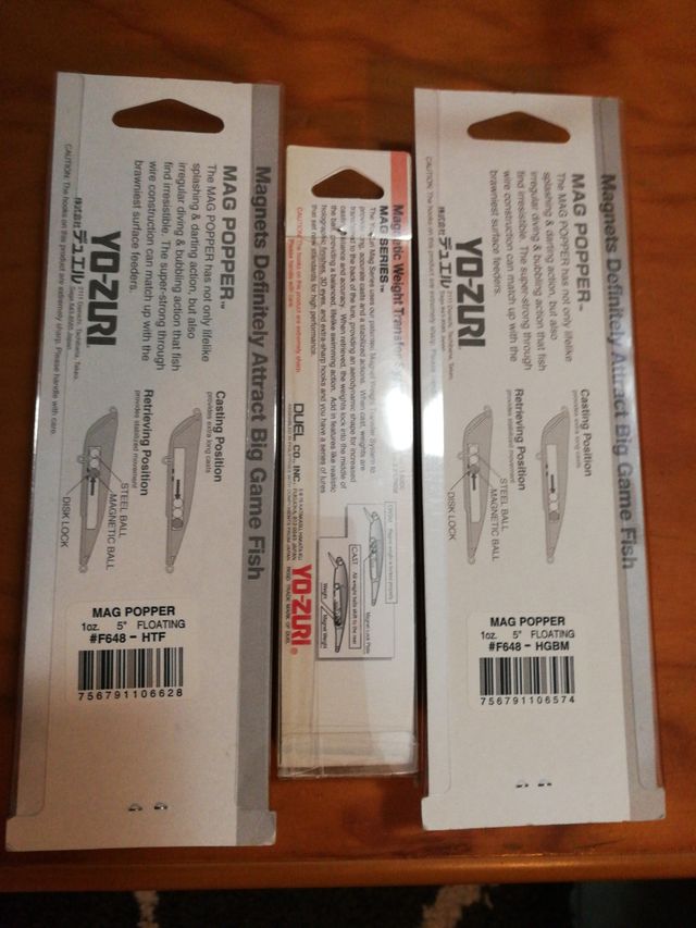 SEÑUELOS YO-ZURI NUEVOS JAPÓN 🇯🇵