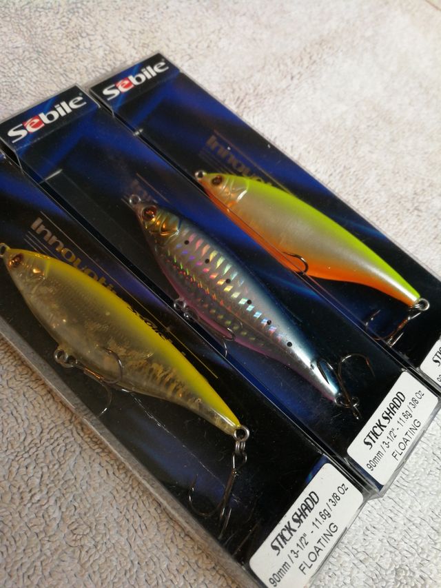 SEÑUELOS SEBILE STICK SHADD NUEVOS