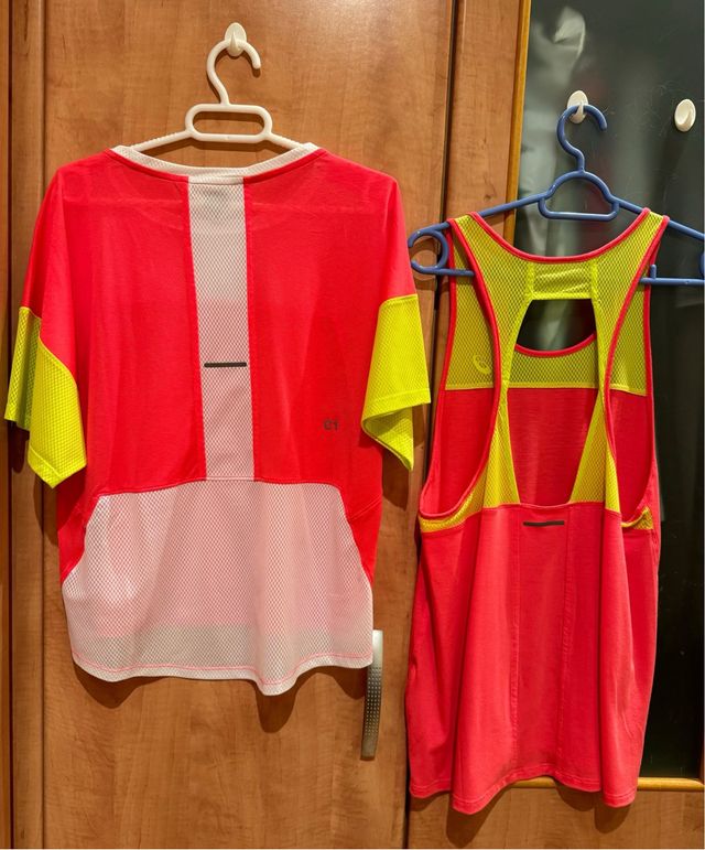 Camiseta y camiseta tirantes deporte Asics