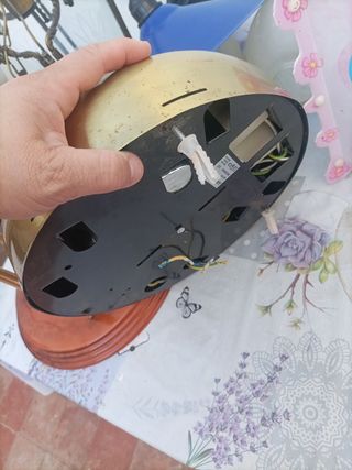 Plafón de techo de dos bombillas