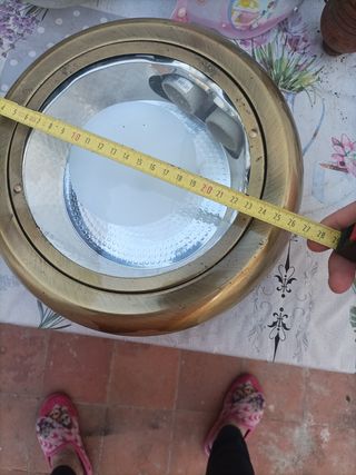 Plafón de techo de dos bombillas
