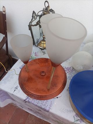 Lampara de salón de tulipas