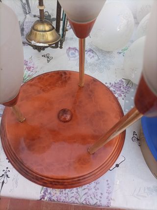 Lampara de salón de tulipas
