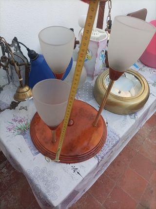 Lampara de salón de tulipas