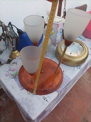 Lampara de salón de tulipas