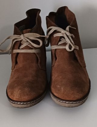 Zapatos de cuña para invierno