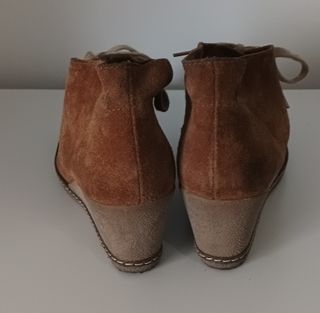 Zapatos de cuña para invierno