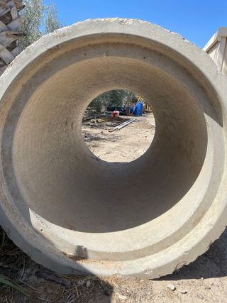 Tubo de hormigon