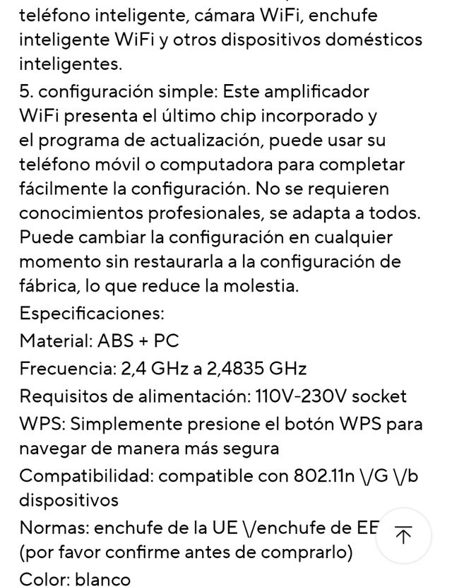 EXTENSOR REPETIDOR WIFI