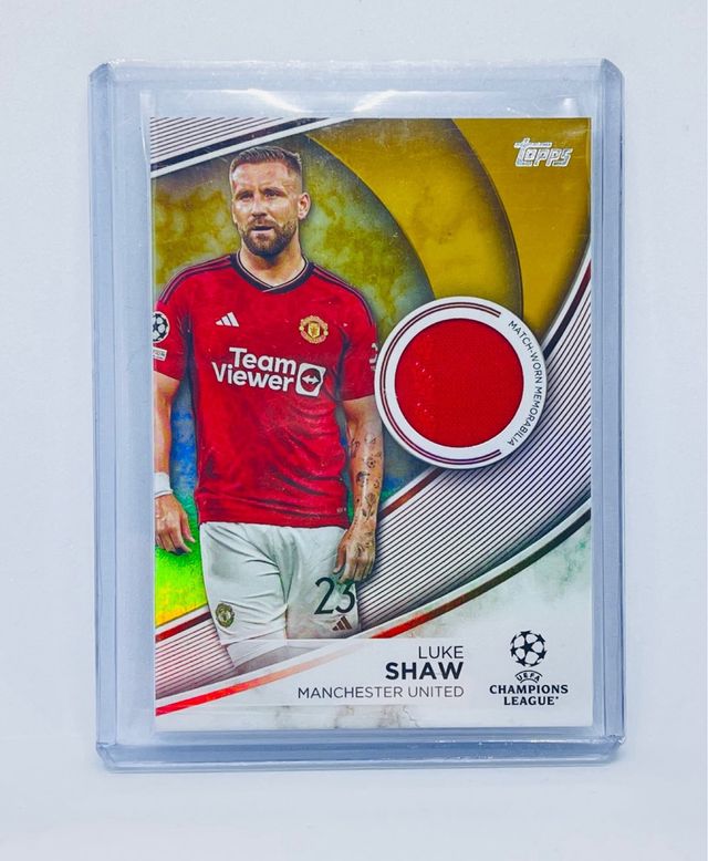 Parche /50 - match-worn - Luke Shaw - Man United