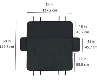 Funda para asientos traseros para perros