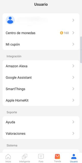 Humidificador de aromas con app