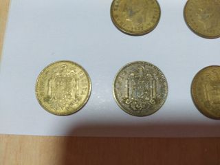 10 monedas peseta rubia 1975