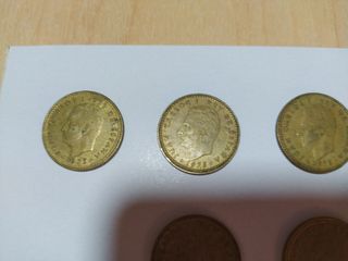 10 monedas peseta rubia 1975