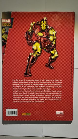 Iron Man: el demonio en una botella MARVEL GOLD
