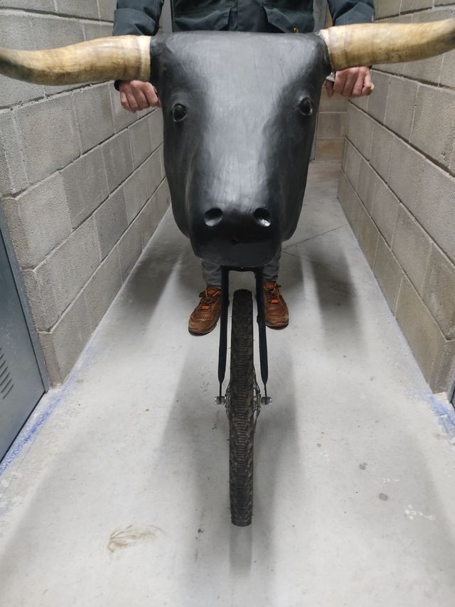 Toro bravo artesano.