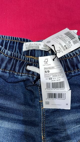 Pantalone jeans bimbo