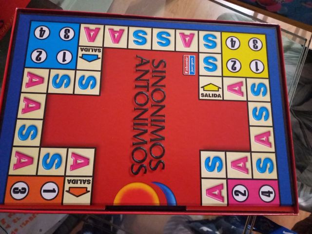 Juego de mesa Sinónimos Antonimos