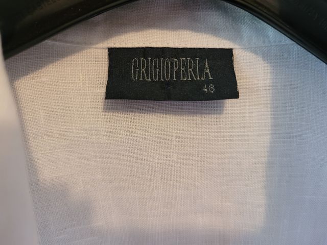 Camicia uomo in puro lino