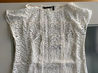 Camisetas puntilla y crochet Massimo Dutti