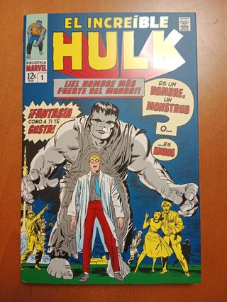 EL INCREÍBLE HULK BIBLIOTECA MARVEL