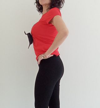 PANTALÓN DE ZARA NEGRO SIN ESTRENAR 