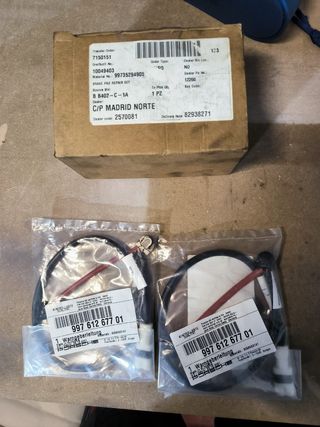 Pastillas freno taseras porsche 911 997 turbo