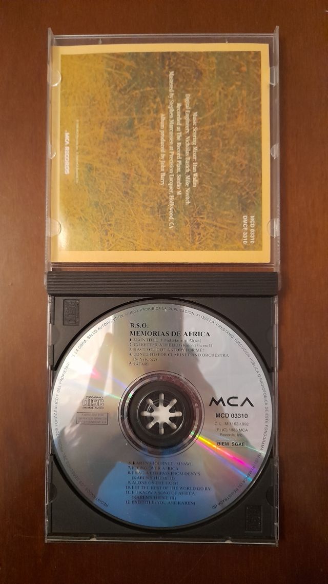 BANDAS SONORAS CLÁSICAS (CDs)