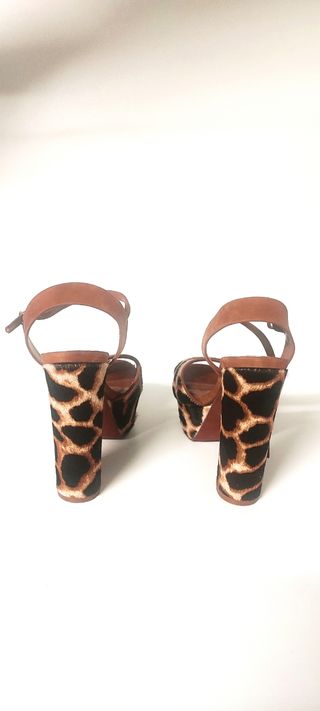 Sandalias Carramo Animal print