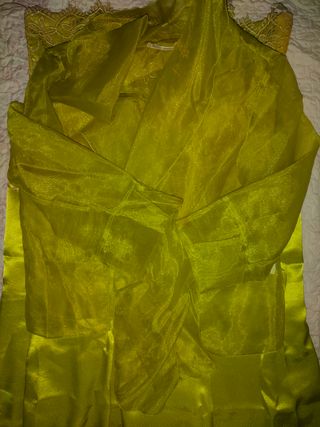 Falda y corpiño para fiesta.