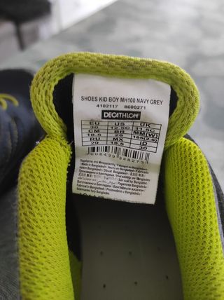 Bambas montaña niño T30