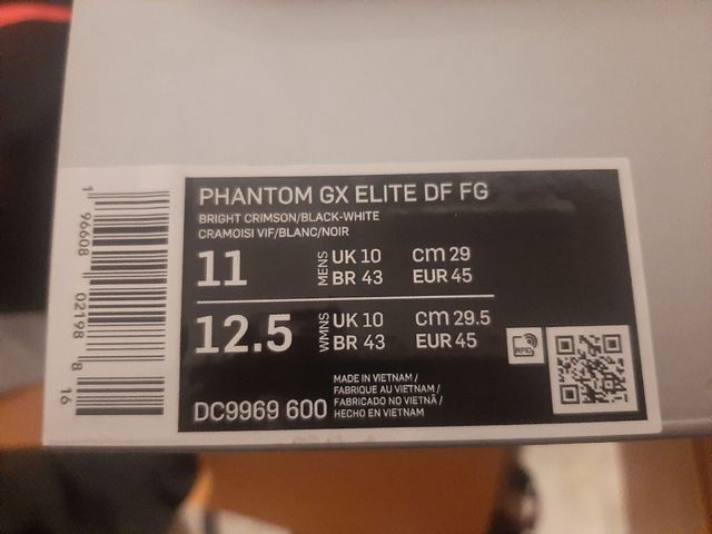 Bota de fútbol profesional