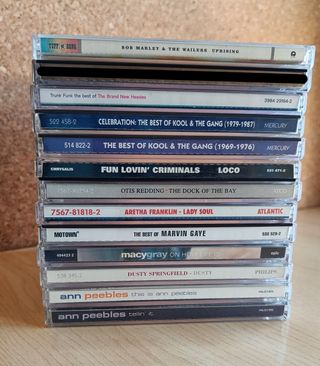 CDs soul funk reggae varios precios. Hago lotes