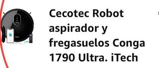 Recambios robot aspirador conga cecotec