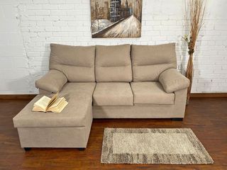 Sofá chaise longue micro fibra NUEVO