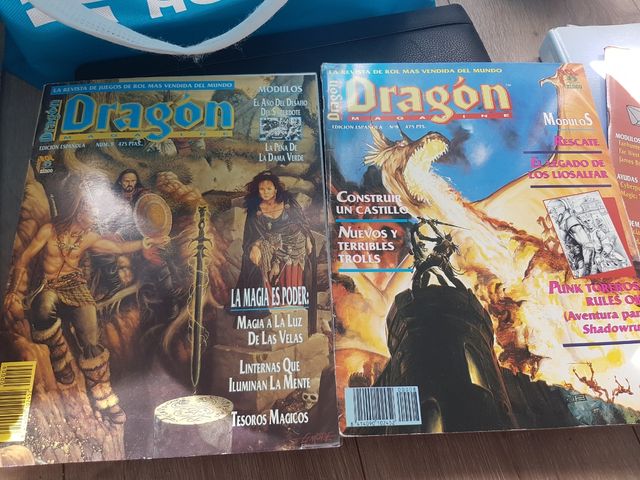 Revistas Dragon magazine