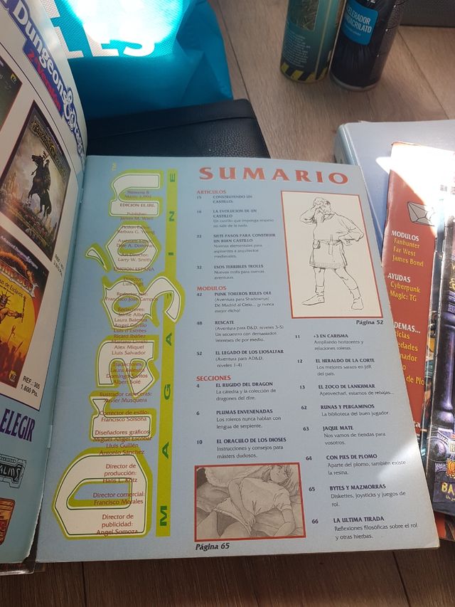 Revistas Dragon magazine