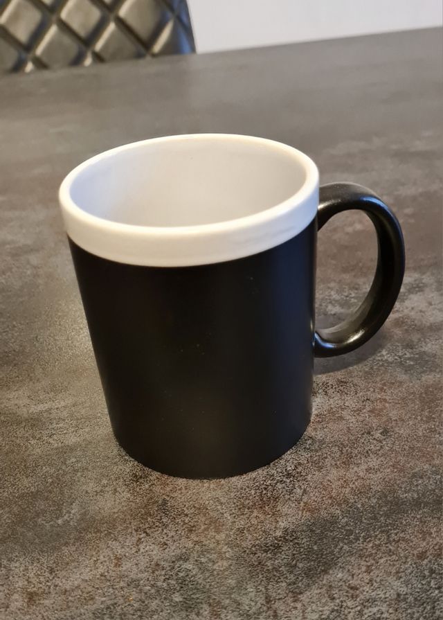 Tazza lavagna con gessetto