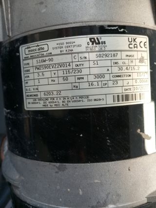 Generador Honda 3500 w