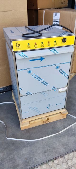 Lavavasos industrial cesta 40x40cm