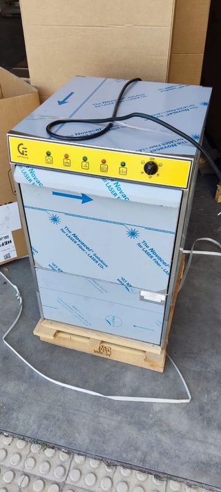 Lavavasos industrial cesta 40x40cm